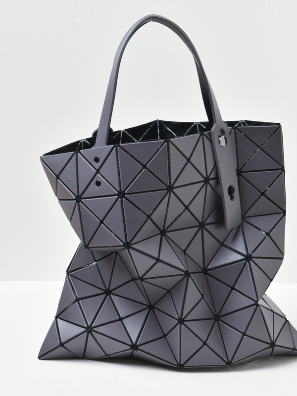 Bao Bao Issey Miyake Lucent Matte Bag - Charcoal Gray | Garmentory