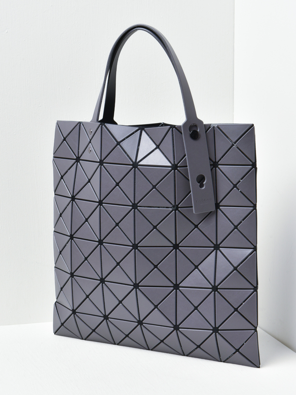Bao Bao Issey Miyake Lucent Matte Bag - Charcoal Gray