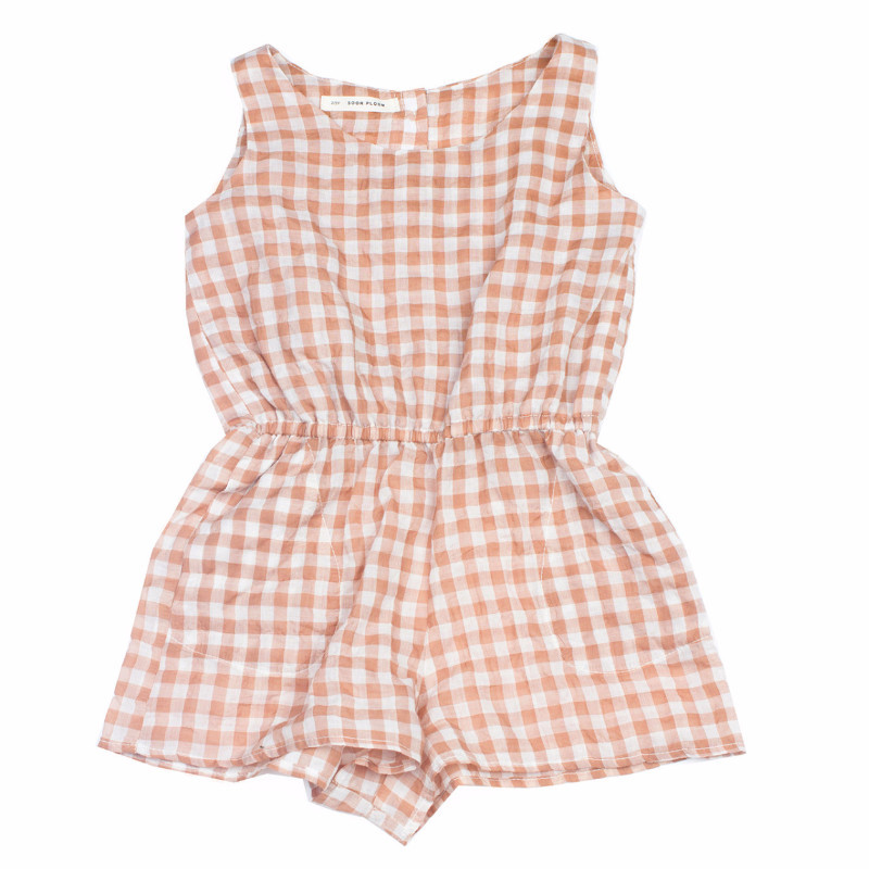 Soor Ploom Maude Playsuit Gingham | Garmentory