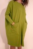 L.F.Markey Milo Longsleeve Dress - Moss - Thumbnail 7