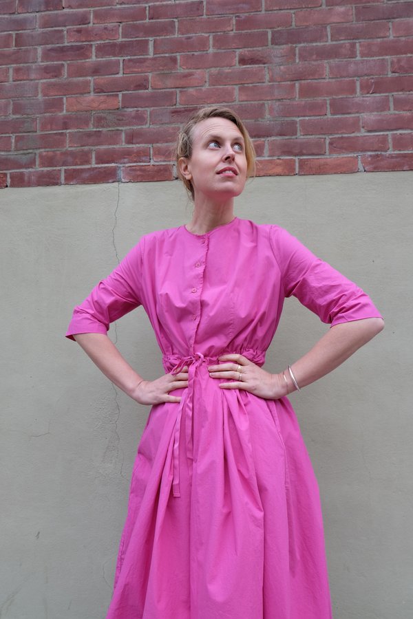 H+ Hannoh Wessel Deborah Dress - Magenta | Garmentory