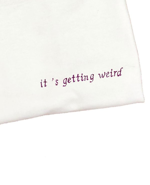 unisex house of 950 it's getting weird embroidery tee shirt unisex house of 950 it's getting weird embroidery tee shirt