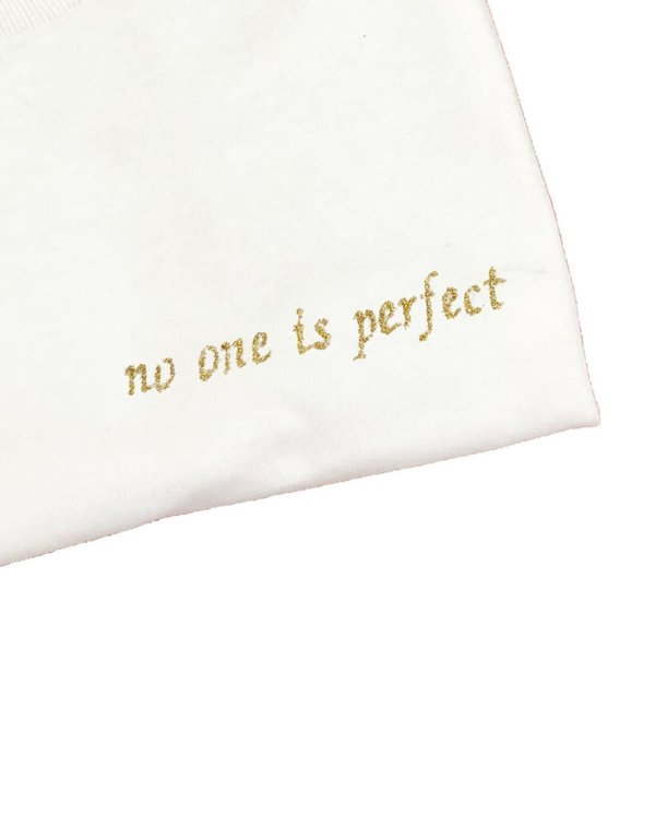 unisex house of 950 no one is perfect embroidery tee shirt unisex house of 950 no one is perfect embroidery tee shirt