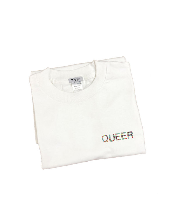 unisex House of 950 queer embroidery tee shirt unisex House of 950 queer embroidery tee shirt