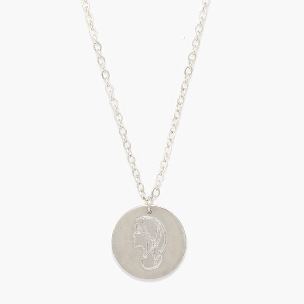 Able She's Worth more Portrait Heirloom Necklace - sterling silver Able She's Worth more Portrait Heirloom Necklace - sterling silver
