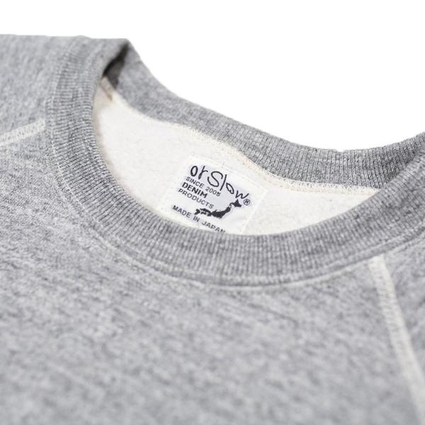 orSlow Crewneck Sweatshirt - Grey orSlow Crewneck Sweatshirt - Grey
