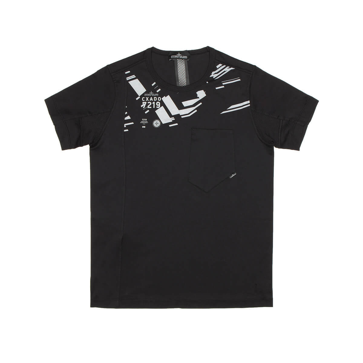 STONE  SHADOW PROJECT Tシャツ 7019 Stone Island Shadow Project Long Sleeve Back Print CXADO Tee Stone