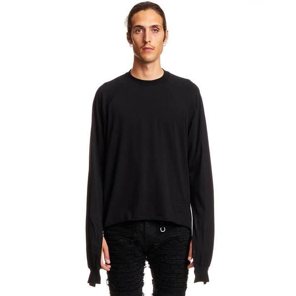 RICK OWENS DRKSHDW Vega Combo LS Tee | Garmentory