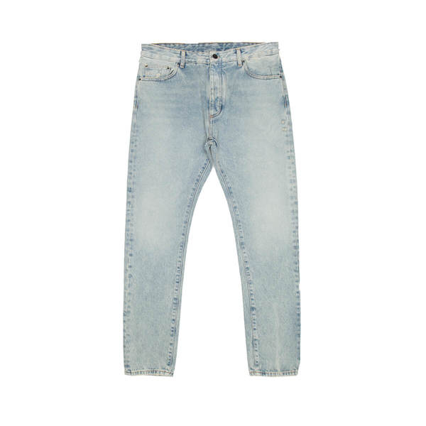 デニム・ジーパン PALM ANGELS Woman Jeans White PWYB032R24DEN003 0303 Palm Angels White Distressed Jeans Palm Angels