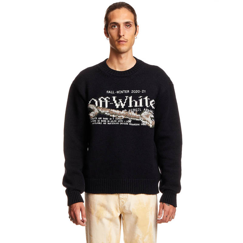 Off-White オフホワイトPascal Tool Knit Sweater Off-White オフホワイトPascal Tool Knit Sweater