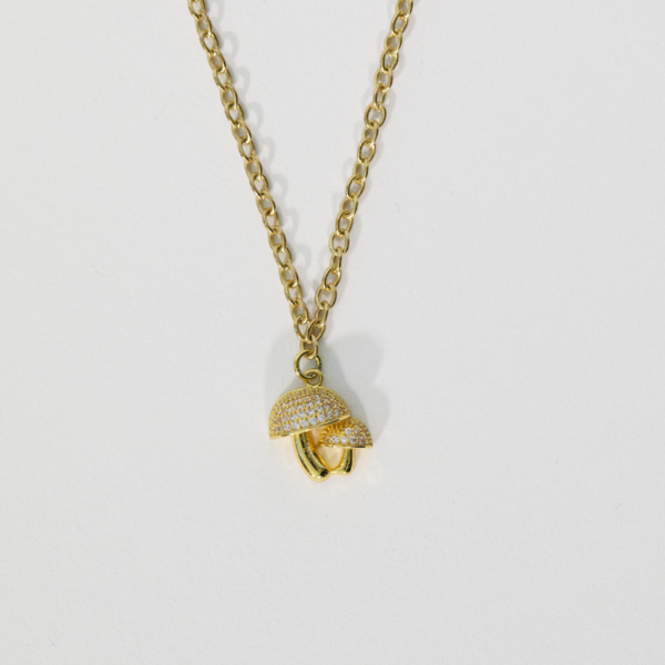 Montserrat New York The Seta Mushroom Necklace Montserrat New York The Seta Mushroom Necklace