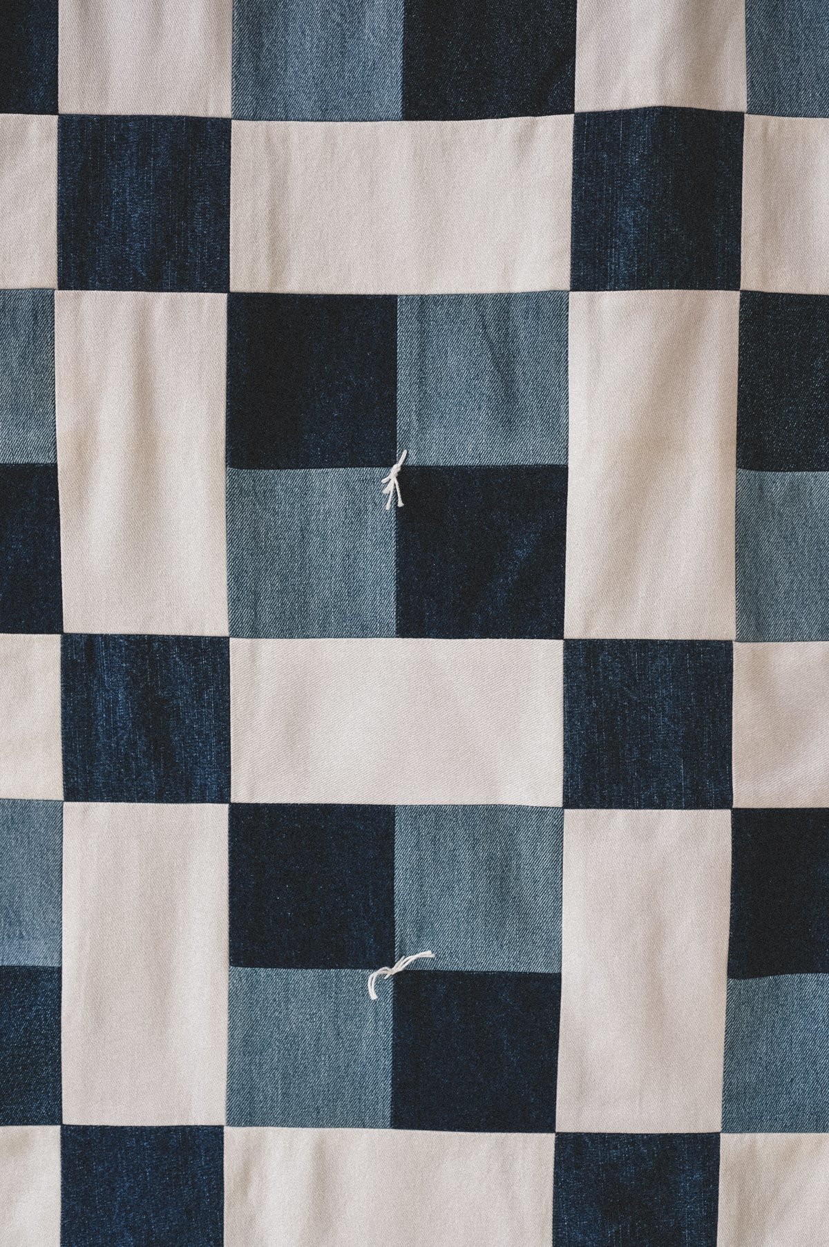 Vintage DUO DENIM QUILT - blue | Garmentory