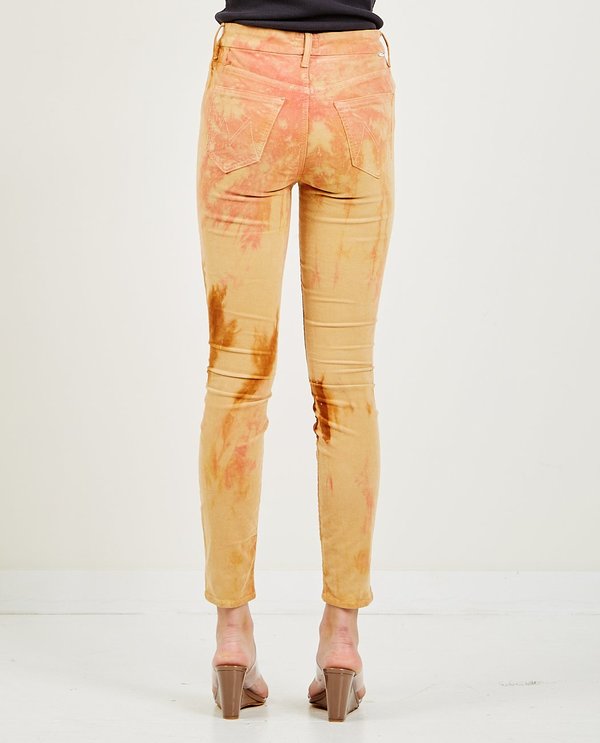 Mother Denim High Waisted Looker Ankle Jean - Tie-Dye Hopscotch Mother Denim High Waisted Looker Ankle Jean - Tie-Dye Hopscotch