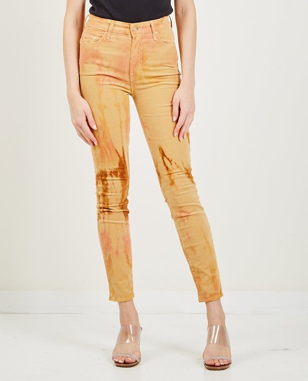 Mother Denim High Waisted Looker Ankle Jean - Tie-Dye Hopscotch Mother Denim High Waisted Looker Ankle Jean - Tie-Dye Hopscotch
