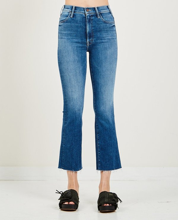 Mother Denim The Hustler Ankle Fray Jeans - Satisfaction Guaranteed Mother Denim The Hustler Ankle Fray Jeans - Satisfaction Guaranteed
