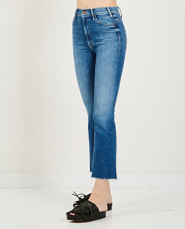 Mother Denim The Hustler Ankle Fray Jeans - Satisfaction Guaranteed Mother Denim The Hustler Ankle Fray Jeans - Satisfaction Guaranteed