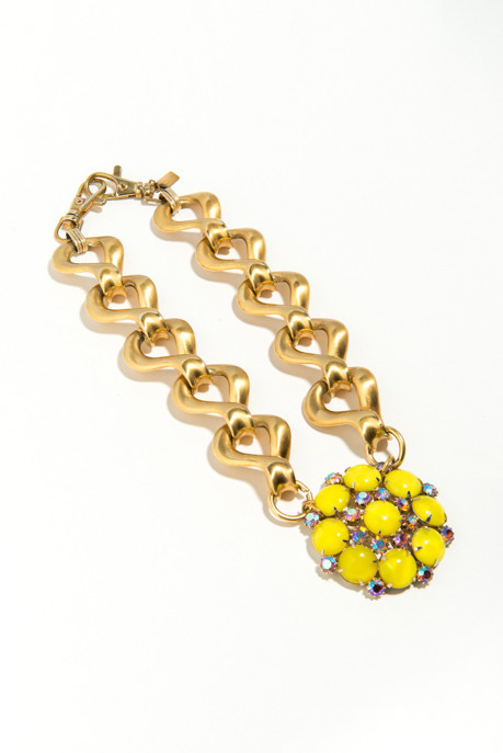 Yellow Pendant Necklace (c.1940) Yellow Pendant Necklace (c.1940)