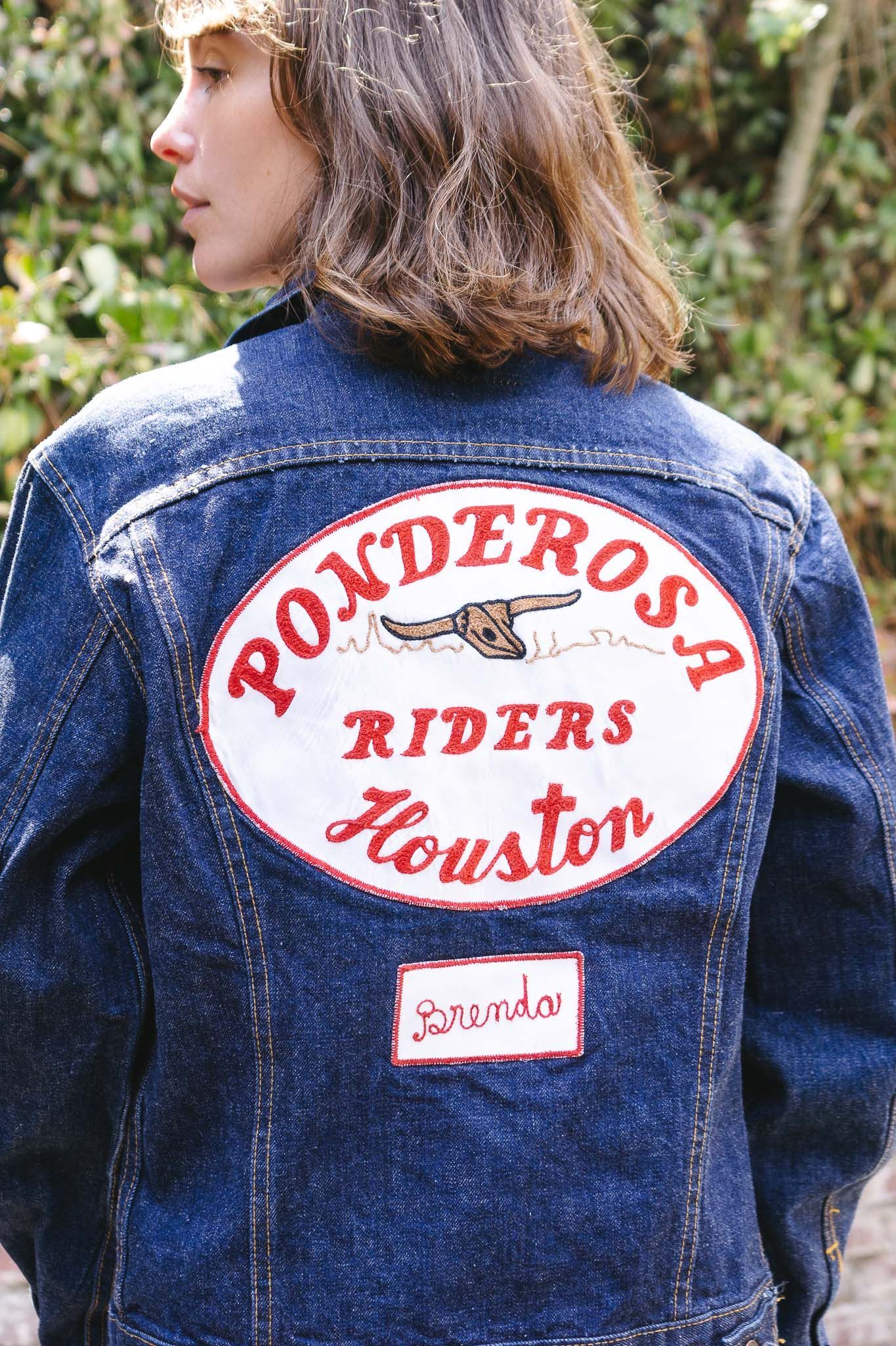 Vintage The Canyon Vintage Levi's Patch Jacket blue Garmentory