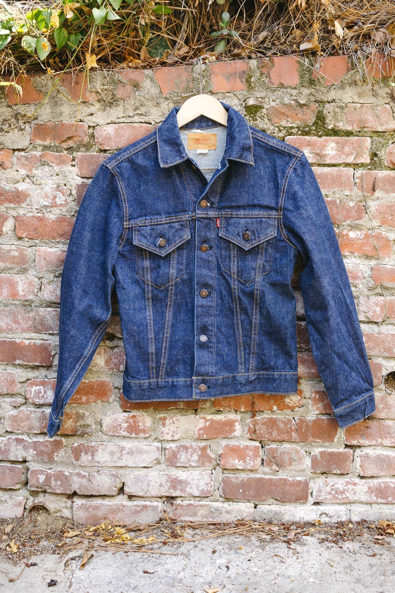 Vintage The Canyon Vintage Levi's Patch Jacket blue Garmentory
