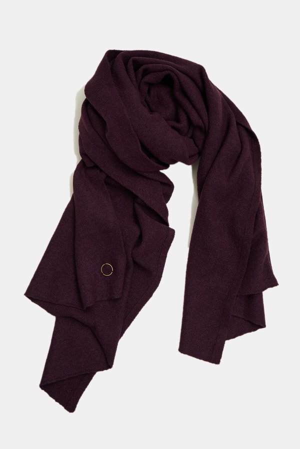 Oyuna Arban Shawl - Wine Oyuna Arban Shawl - Wine