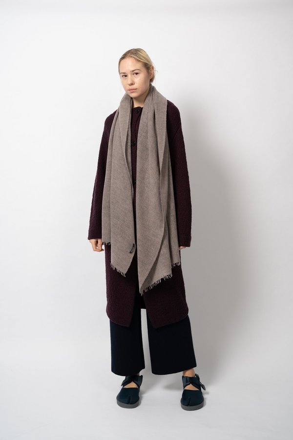 Oyuna Ambra Woven Luxury Wool/Cashmere Shawl - Earth Oyuna Ambra Woven Luxury Wool/Cashmere Shawl - Earth