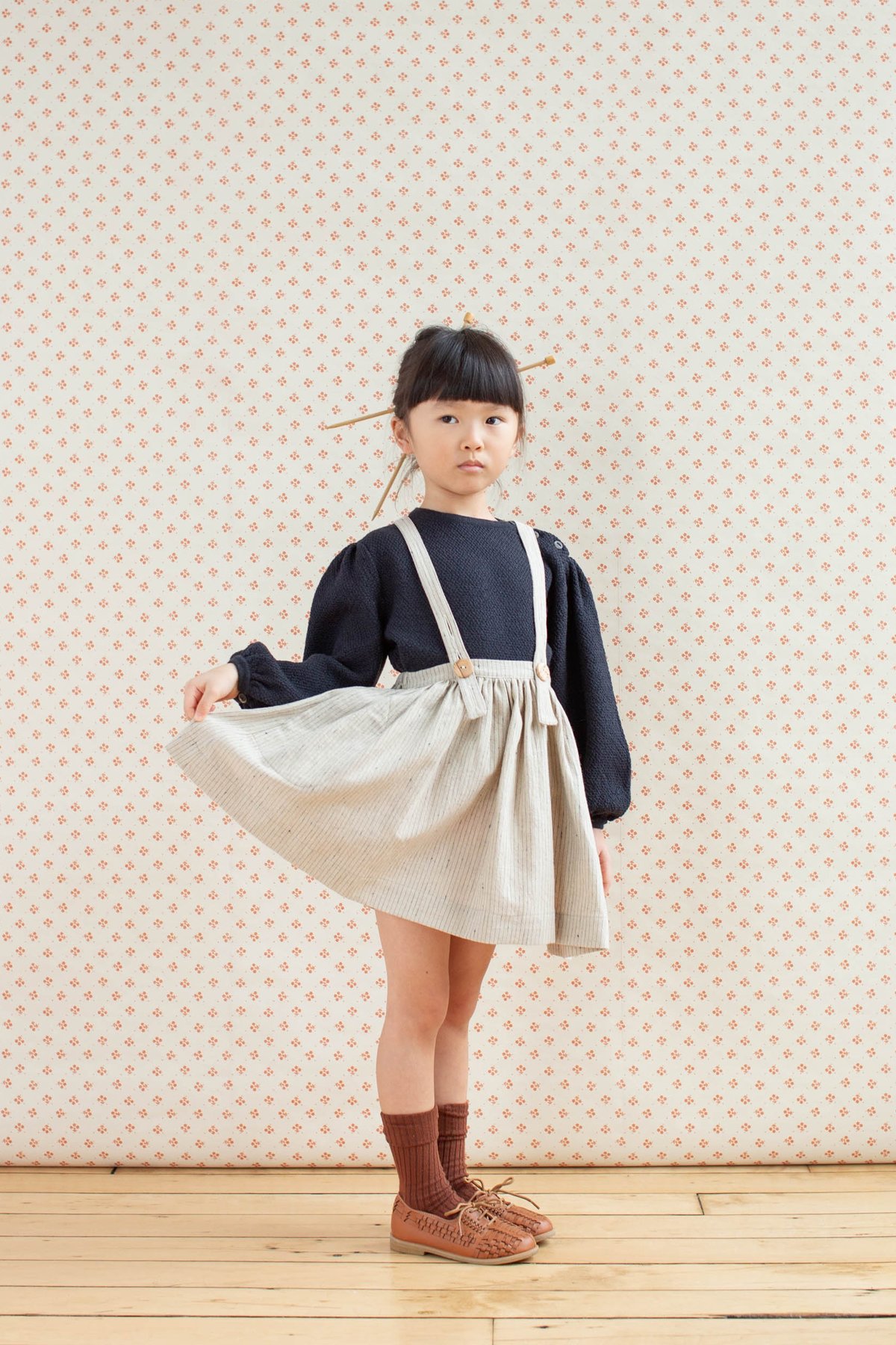 Mavis Skirt in Feedsack | Garmentory