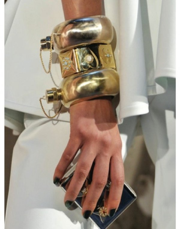 Cynthia Rowley Flask Bangle - Gold