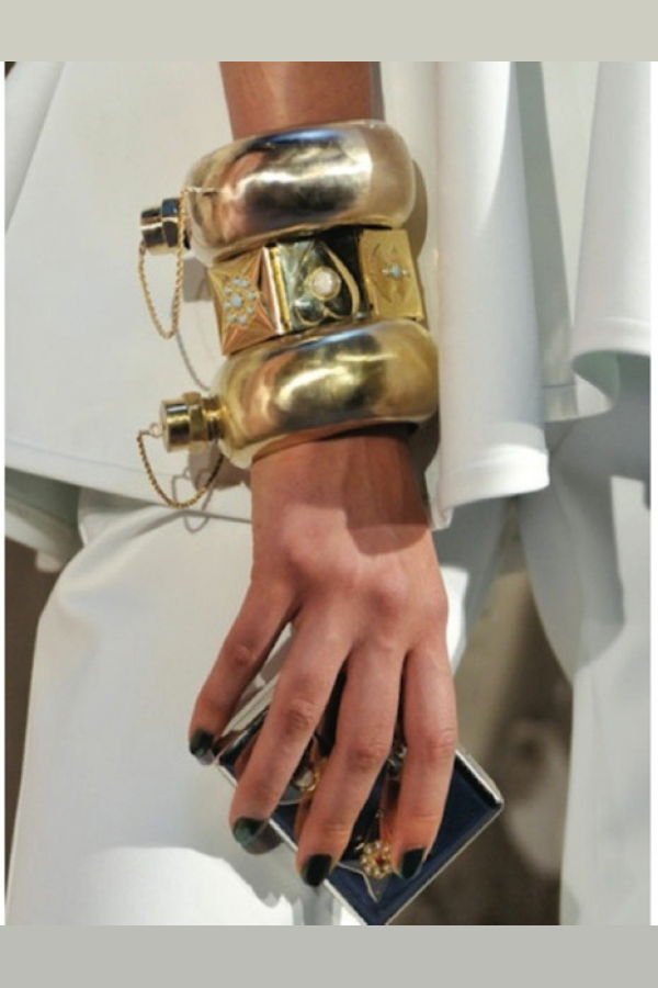 Cynthia Rowley Flask Bangle - Gold