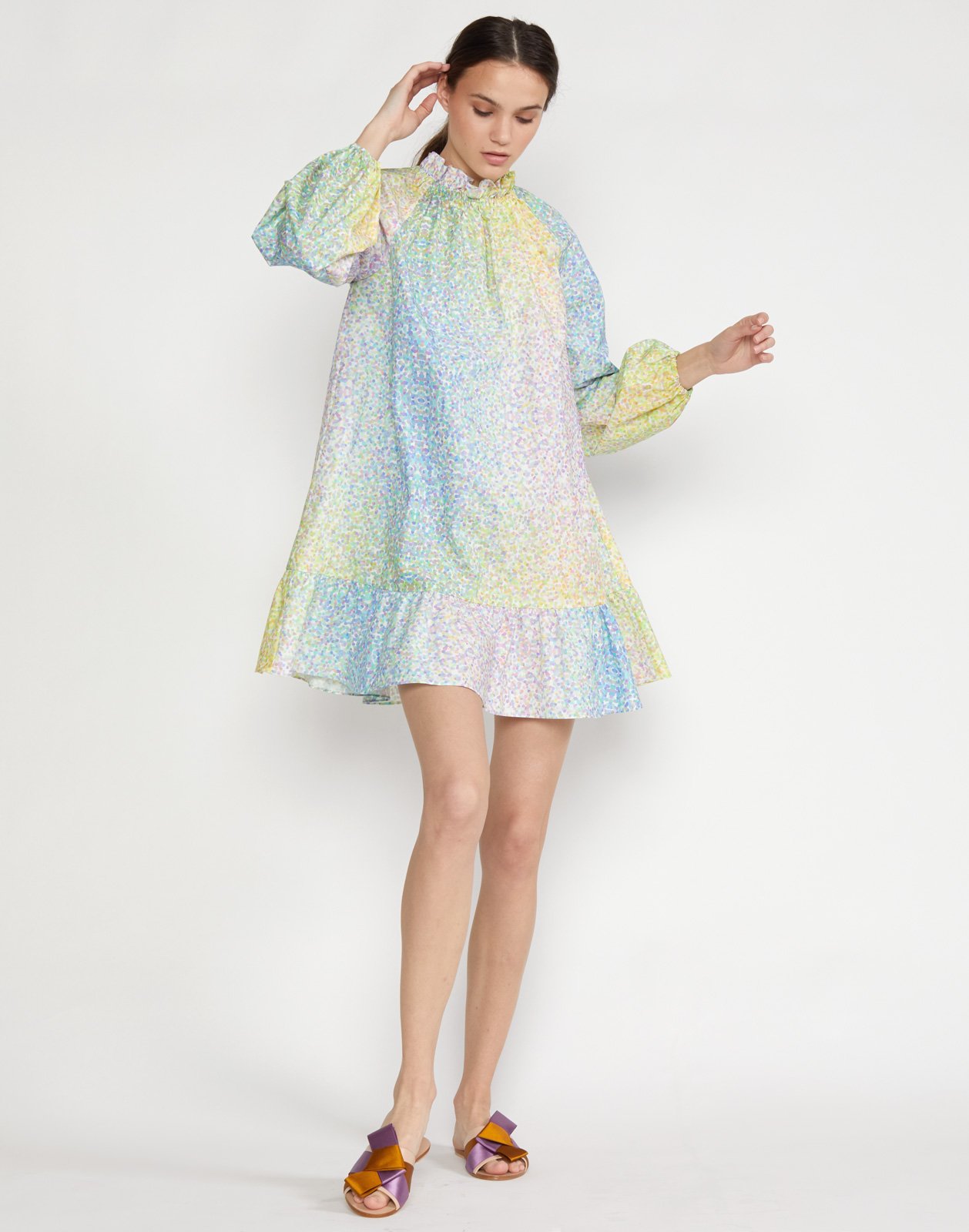 418D Daisy & Lucy Flower Power Flounce Dress main image 1