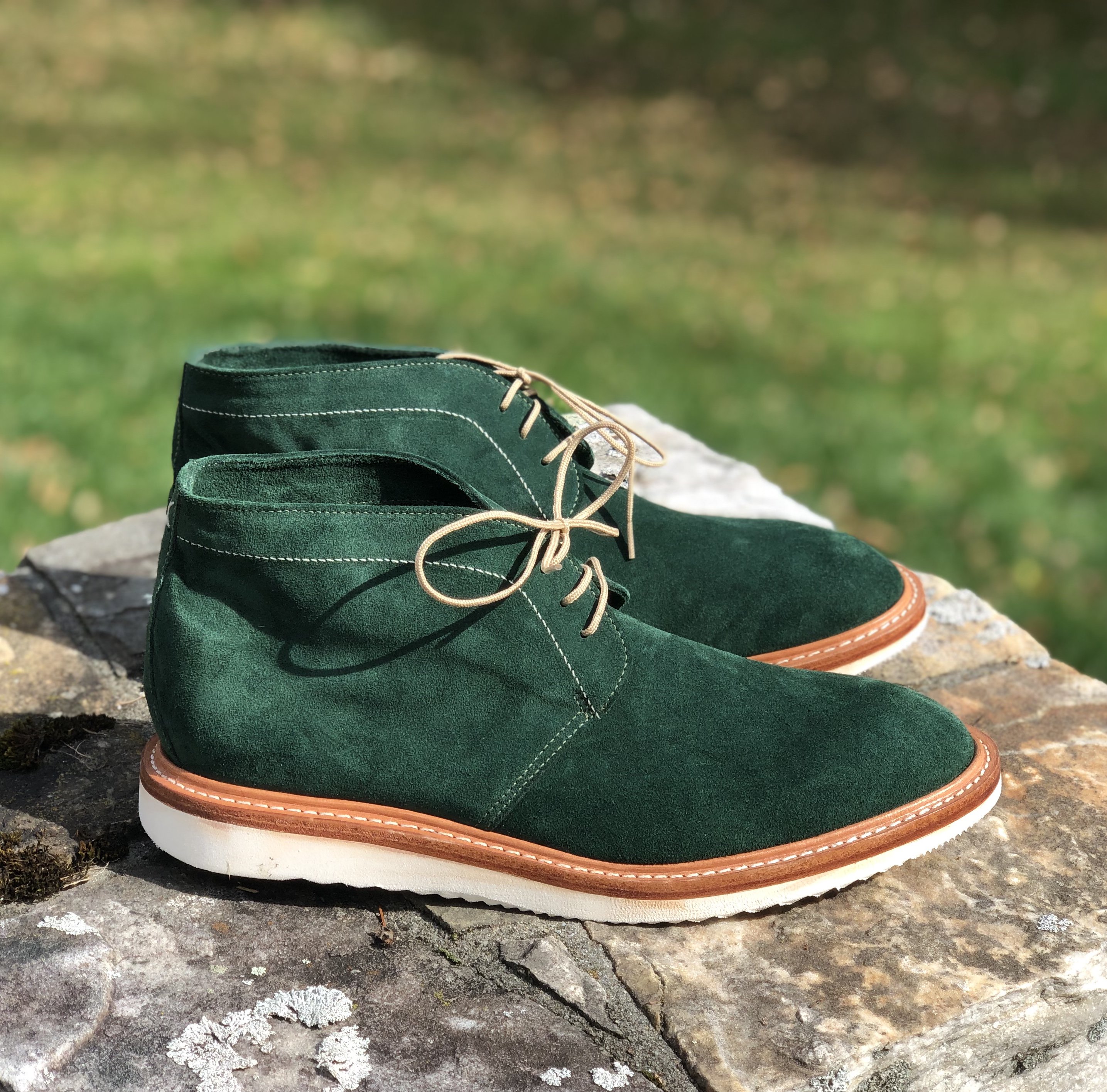 NOAH WAXMAN Lenox Boots - Forest | Garmentory display picture 3