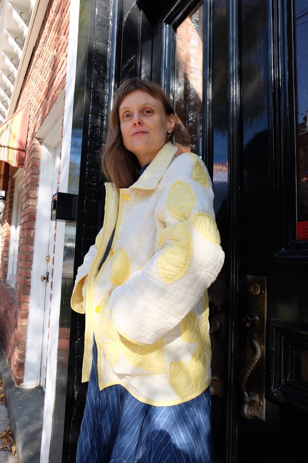 Farewell Frances Quilted Coat - Multi 