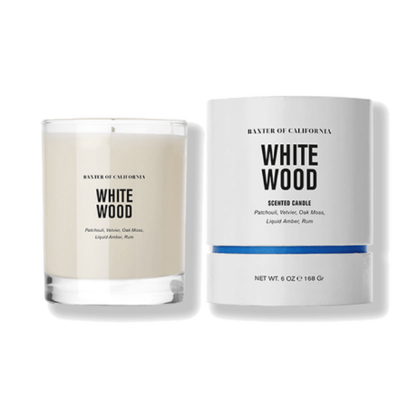 Baxter of California Candle - White Wood