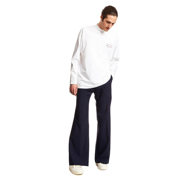MARTINE ROSE Wide tailored pants - Blue MARTINE ROSE Wide tailored pants - Blue