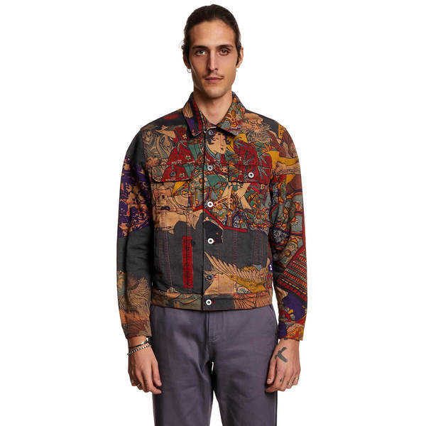 RASSVET (PACCBET) Yoshitoshi denim jacket - multicolor | Garmentory
