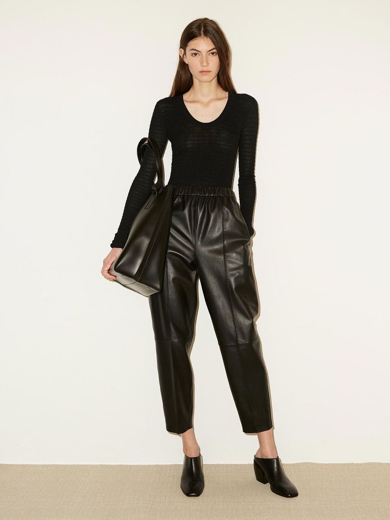 By Malene Birger Arecia Leather Pant | Garmentory