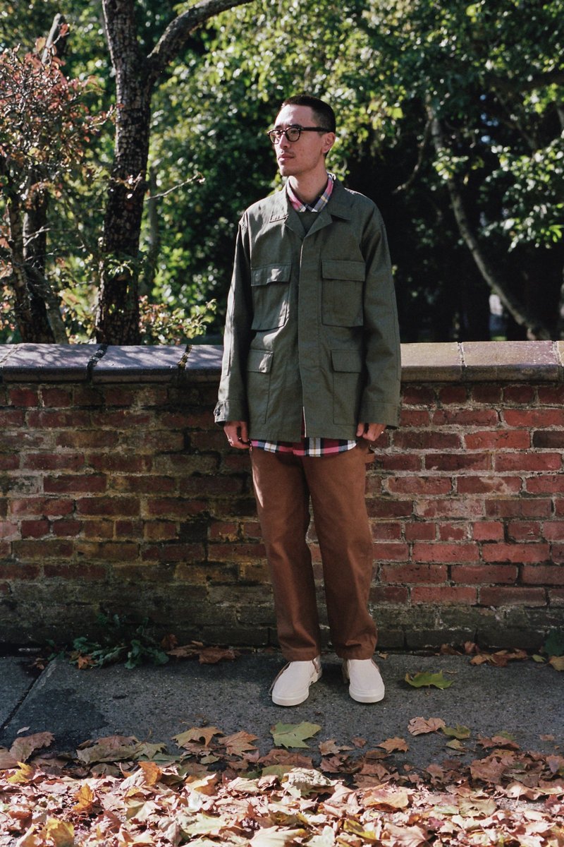 Engineered Garments Cotton Herringbone Twill BDU Jacket