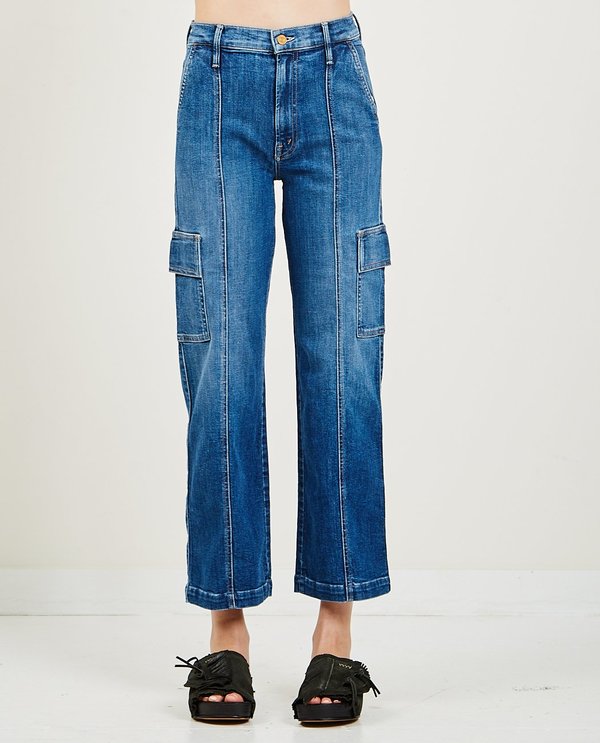 Mother Denim The Rambler Cargo Ankle Jeans - Fruit Carts Mother Denim The Rambler Cargo Ankle Jeans - Fruit Carts
