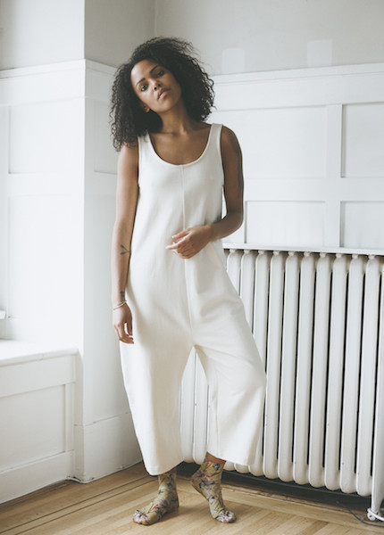 Ilana Kohn Gary Jumpsuit - French Terry Cream Ilana Kohn Gary Jumpsuit - French Terry Cream