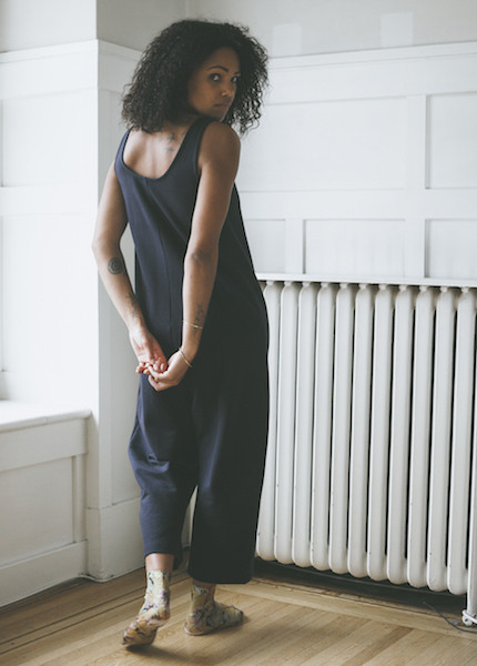 Ilana Kohn Gary Jumpsuit - French Terry Navy Ilana Kohn Gary Jumpsuit - French Terry Navy