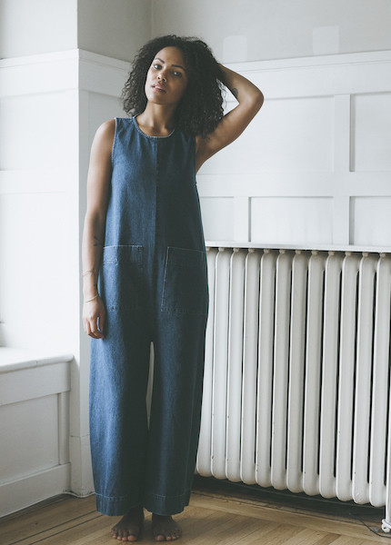 Ilana Kohn Harry Jumpsuit - Denim Ilana Kohn Harry Jumpsuit - Denim