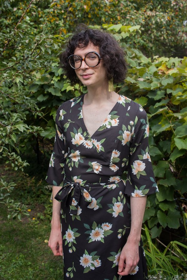 Meemoza Alexis Dress - Black Lotus | Garmentory Meemoza Alexis Dress - Black Lotus | Garmentory