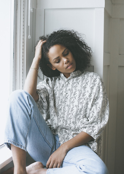 Ilana Kohn Marion Shirt - Clouds Ilana Kohn Marion Shirt - Clouds