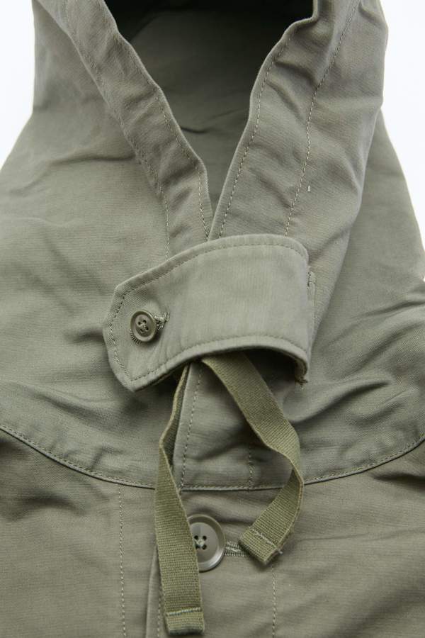 Engineered Garments Cotton Double Cloth Madison Parka - Olive