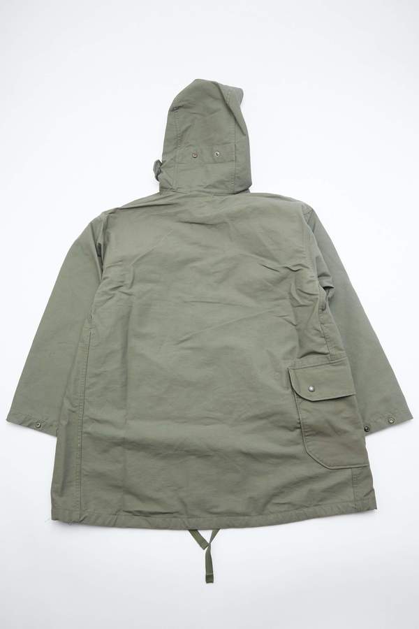 Engineered Garments Cotton Double Cloth Madison Parka - Olive