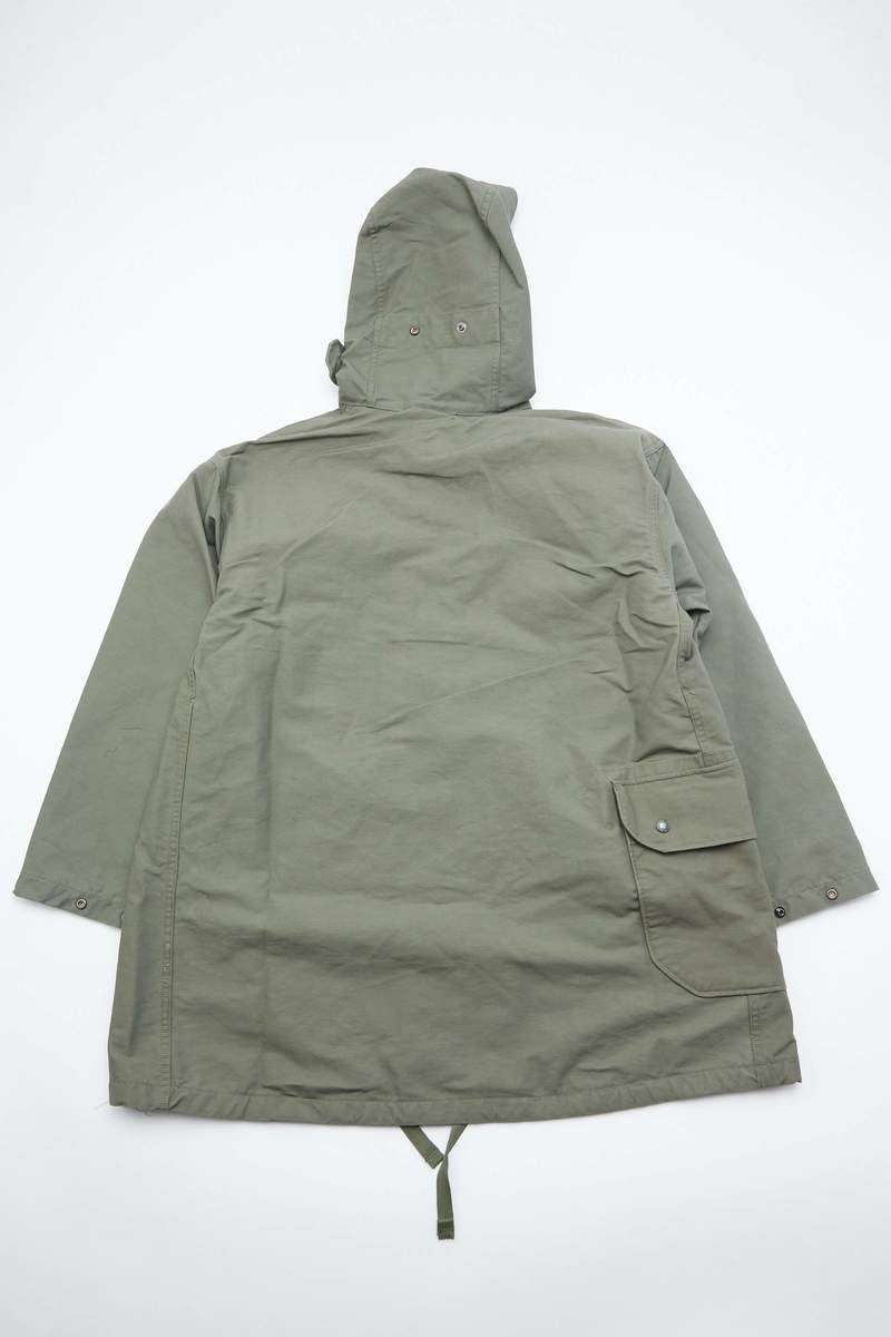 Engineered Garments Cotton Double Cloth Madison Parka - Olive