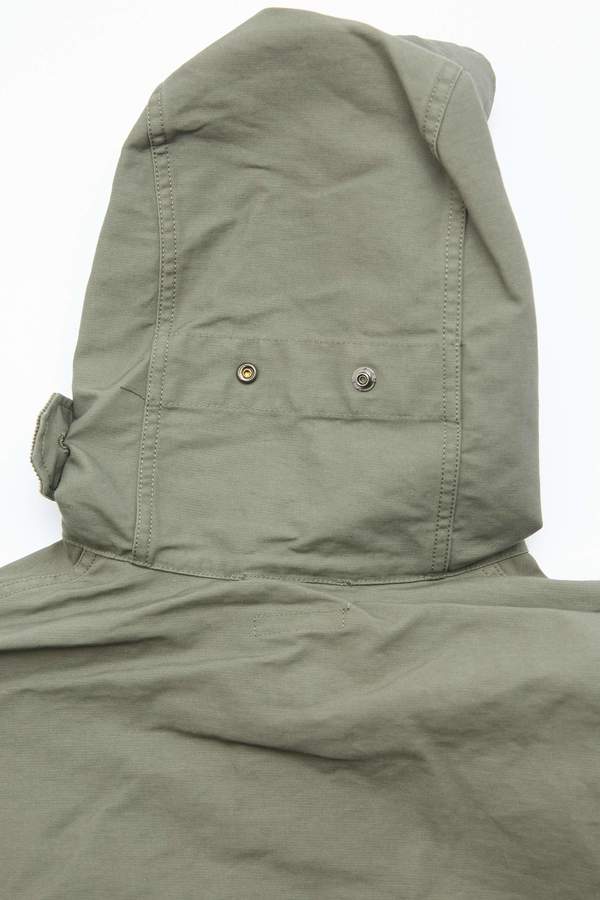 Engineered Garments Cotton Double Cloth Madison Parka - Olive
