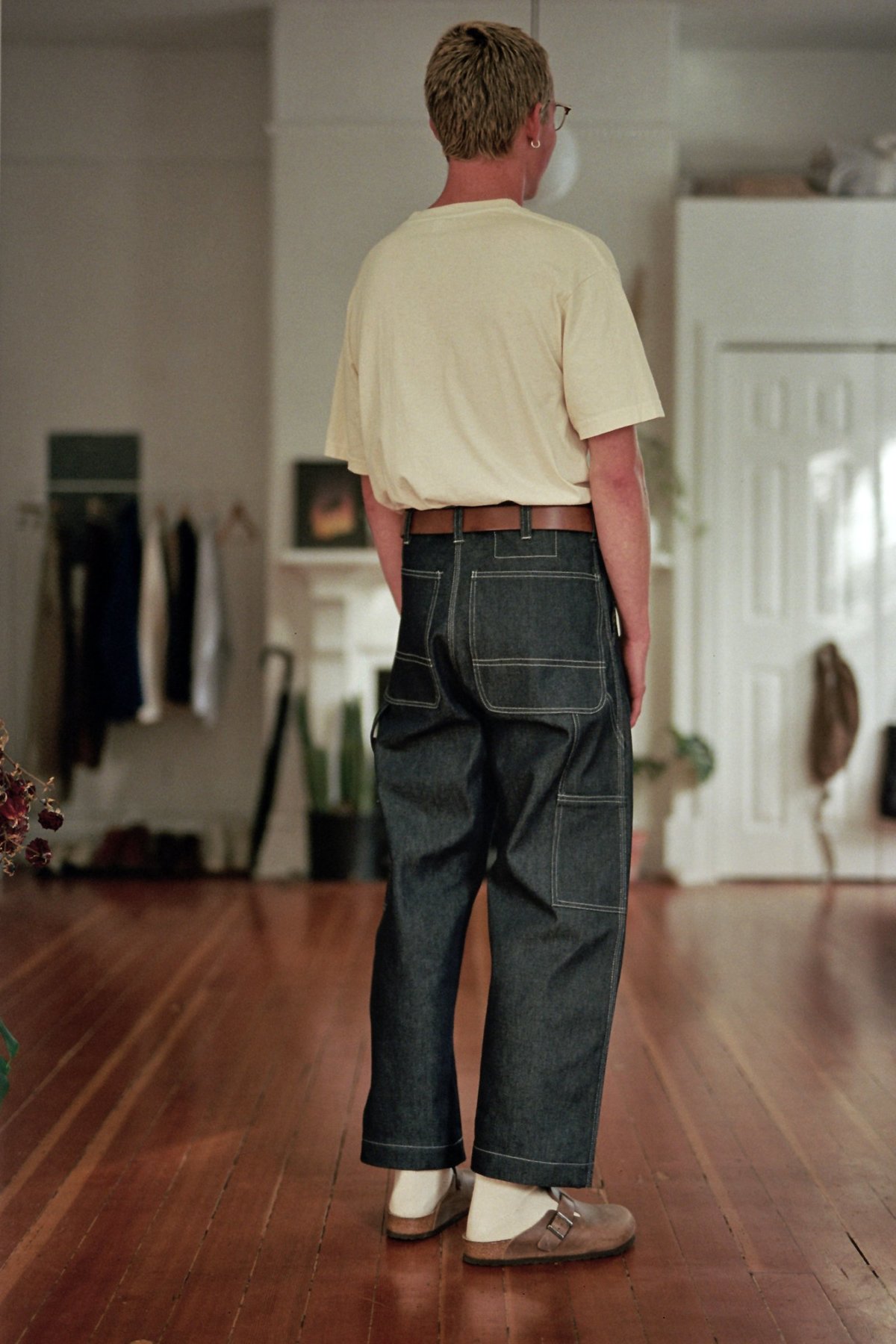 パンツ CAMIEL FORTGENS Worker pants cotton camo Camiel Fortgens Cotton Worker Pants - Camo | Garmentory