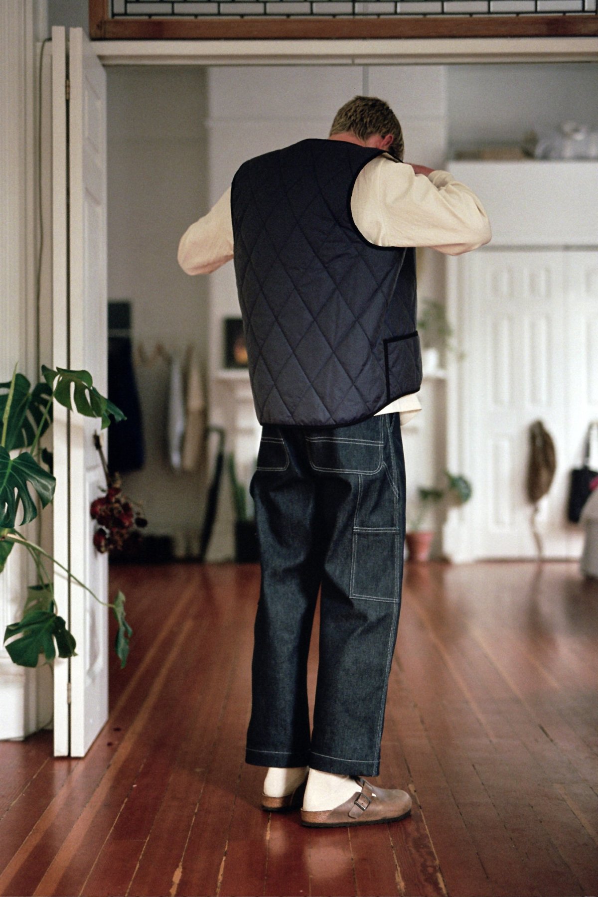 Camiel Fortgens Worker Vest - Tech Blue | Garmentory