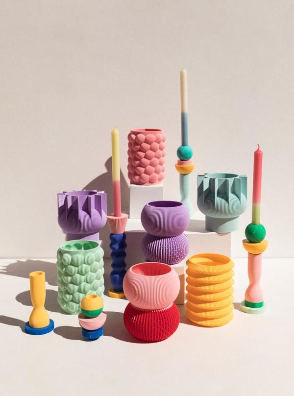 UAU Project ECH Candle holder - mint