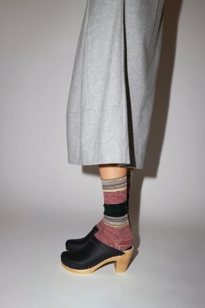 No.6 Old School High Heel Clog No.6 Old School High Heel Clog